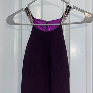 Formal purple Betsy and Adam dress